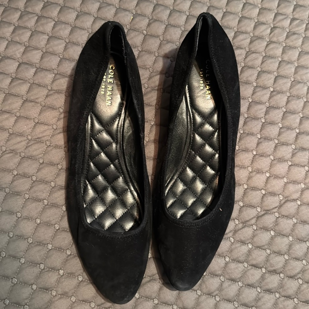 COLE HAAN SUEDE WEDGE